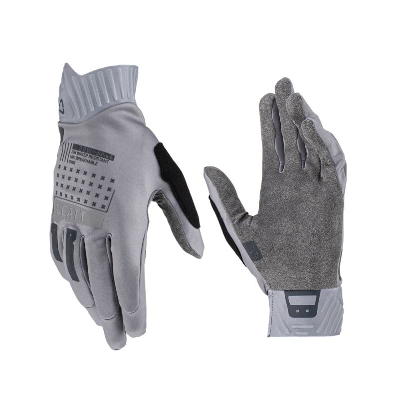 LEATT RĘKAWICE ROWEROWE MTB 2.0 WINDBLOCK GLOVE TITANIUM KOLOR SZARY ROZMIAR S