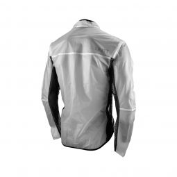 LEATT KURTKA PRZECIWDESZCZOWA MTB ROWEROWA (PRZEŹROCZYSTA) JACKET RACECOVER TRANSCULENT ROZMIAR L