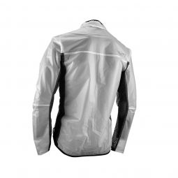 LEATT KURTKA PRZECIWDESZCZOWA MTB ROWEROWA (PRZEŹROCZYSTA) JACKET RACECOVER TRANSCULENT ROZMIAR L