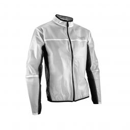 LEATT KURTKA PRZECIWDESZCZOWA MTB ROWEROWA (PRZEŹROCZYSTA) JACKET RACECOVER TRANSCULENT ROZMIAR XL