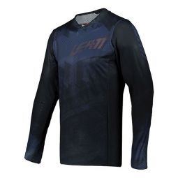 LEATT KOSZULKA ROWEROWA MTB 4.0 ULTRAWELD JERSEY BLACK KOLOR CZARNY/GRANATOWY ROZMIAR S