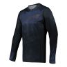 LEATT KOSZULKA ROWEROWA MTB 4.0 ULTRAWELD JERSEY BLACK KOLOR CZARNY/GRANATOWY ROZMIAR S
