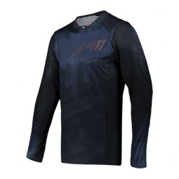 LEATT KOSZULKA ROWEROWA MTB 4.0 ULTRAWELD JERSEY BLACK KOLOR CZARNY/GRANATOWY ROZMIAR S