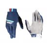 LEATT NOWOŚĆ RĘKAWICE ROWEROWE MTB 3.0 X-FLOW GLOVE DENIM KOLOR GRANATOWY ROZMIAR XL
