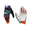 LEATT NOWOŚĆ RĘKAWICE ROWEROWE MTB 3.0 X-FLOW GLOVE JUNGLE KOLOR GRANATOWY/CZERWONY ROZMIAR M