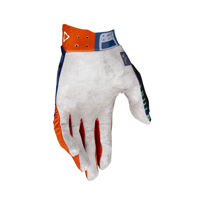 LEATT NOWOŚĆ RĘKAWICE ROWEROWE MTB 3.0 X-FLOW GLOVE JUNGLE KOLOR GRANATOWY/CZERWONY ROZMIAR M