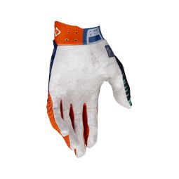 LEATT NOWOŚĆ RĘKAWICE ROWEROWE MTB 3.0 X-FLOW GLOVE JUNGLE KOLOR GRANATOWY/CZERWONY ROZMIAR L