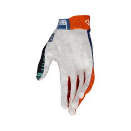 LEATT NOWOŚĆ RĘKAWICE ROWEROWE MTB 3.0 X-FLOW GLOVE JUNGLE KOLOR GRANATOWY/CZERWONY ROZMIAR L