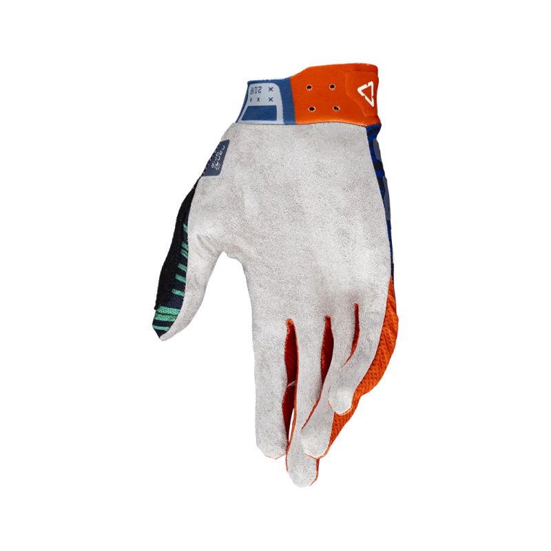 LEATT NOWOŚĆ RĘKAWICE ROWEROWE MTB 3.0 X-FLOW GLOVE JUNGLE KOLOR GRANATOWY/CZERWONY ROZMIAR L