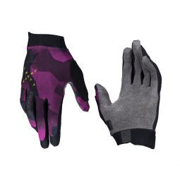 LEATT NOWOŚĆ RĘKAWICE ROWEROWE MTB 1.0 GRIPR GLOVE PURPLE KOLOR FIOLETOWY/CZARNY ROZMIAR XL