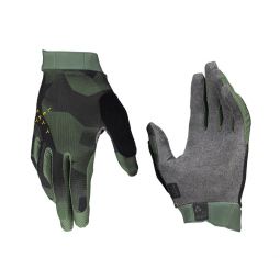 LEATT NOWOŚĆ RĘKAWICE ROWEROWE MTB 1.0 GRIPR GLOVE SPINACH KOLOR ZIELONY/CZARNY ROZMIAR M