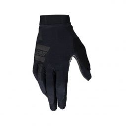 LEATT NOWOŚĆ RĘKAWICE ROWEROWE MTB 1.0 GRIPR GLOVE STEALTH KOLOR CZARNY ROZMIAR XL