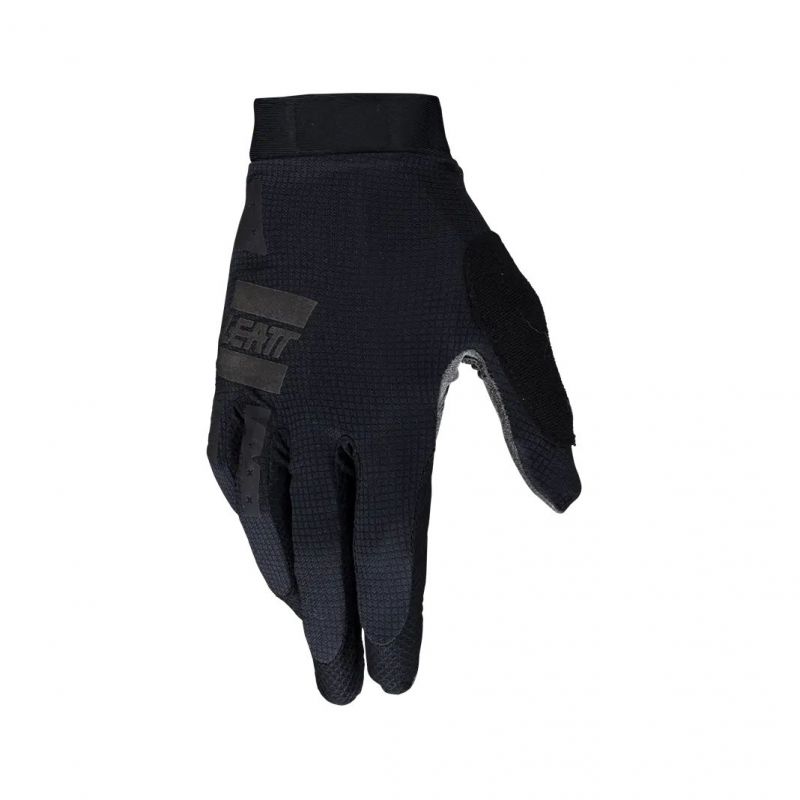LEATT NOWOŚĆ RĘKAWICE ROWEROWE MTB 1.0 GRIPR GLOVE STEALTH KOLOR CZARNY ROZMIAR XL