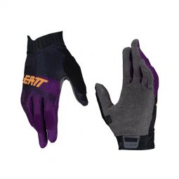 LEATT NOWOŚĆ RĘKAWICE ROWEROWE (DAMSKIE) MTB 1.0 GRIPR WOMEN GLOVE PURPLE KOLOR FIOLETOWY/CZARNY ROZMIAR M