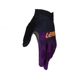 LEATT NOWOŚĆ RĘKAWICE ROWEROWE (DAMSKIE) MTB 1.0 GRIPR WOMEN GLOVE PURPLE KOLOR FIOLETOWY/CZARNY ROZMIAR M