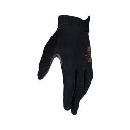 LEATT NOWOŚĆ RĘKAWICE ROWEROWE (DAMSKIE) MTB 1.0 GRIPR WOMEN GLOVE STEALTH KOLOR CZARNY ROZMIAR XS