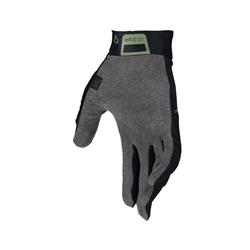 LEATT NOWOŚĆ RĘKAWICE ROWEROWE (DAMSKIE) MTB 1.0 GRIPR WOMEN GLOVE STEALTH KOLOR CZARNY ROZMIAR M