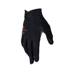 LEATT NOWOŚĆ RĘKAWICE ROWEROWE (DAMSKIE) MTB 1.0 GRIPR WOMEN GLOVE STEALTH KOLOR CZARNY ROZMIAR L