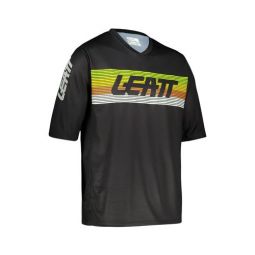 LEATT KOSZULKA ROWEROWA MTB ENDURO 3.0 JERSEY BLACK KOLOR CZARNY ROZMIAR L