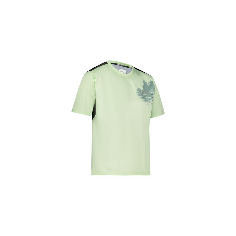 LEATT KOSZULKA ROWEROWA MTB TRAIL 1.0 JERSEY MIST KOLOR MIĘTOWY ROZMIAR XL
