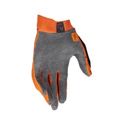 LEATT NOWOŚĆ RĘKAWICE ROWEROWE (DZIECIĘCE) MTB 1.0 GRIPR JR GLOVE GLOW KOLOR POMARAŃCZOWY/CZARNY ROZMIAR M