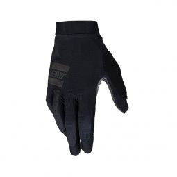 LEATT NOWOŚĆ RĘKAWICE ROWEROWE (DZIECIĘCE) MTB 1.0 GRIPR JR GLOVE STEALTH KOLOR CZARNY ROZMIAR M