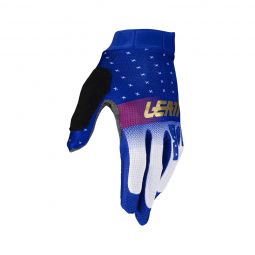 LEATT NOWOŚĆ RĘKAWICE ROWEROWE (DZIECIĘCE) MTB 1.0 GRIPR JR GLOVE ULTRABLUE KOLOR NIEBIESKI/BIAŁY ROZMIAR L