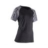 LEATT KOSZULKA ROWEROWA (DAMSKA) MTB ALLMTN 2.0 JERSEY BLACK KOLOR CZARNY/SZARY ROZMIAR XS