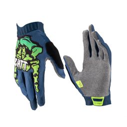 LEATT RĘKAWICE ROWEROWE MTB 1.0 GRIPR GLOVE ZOMBIE KOLOR GRANATOWY/ZIELONY ROZMIAR M