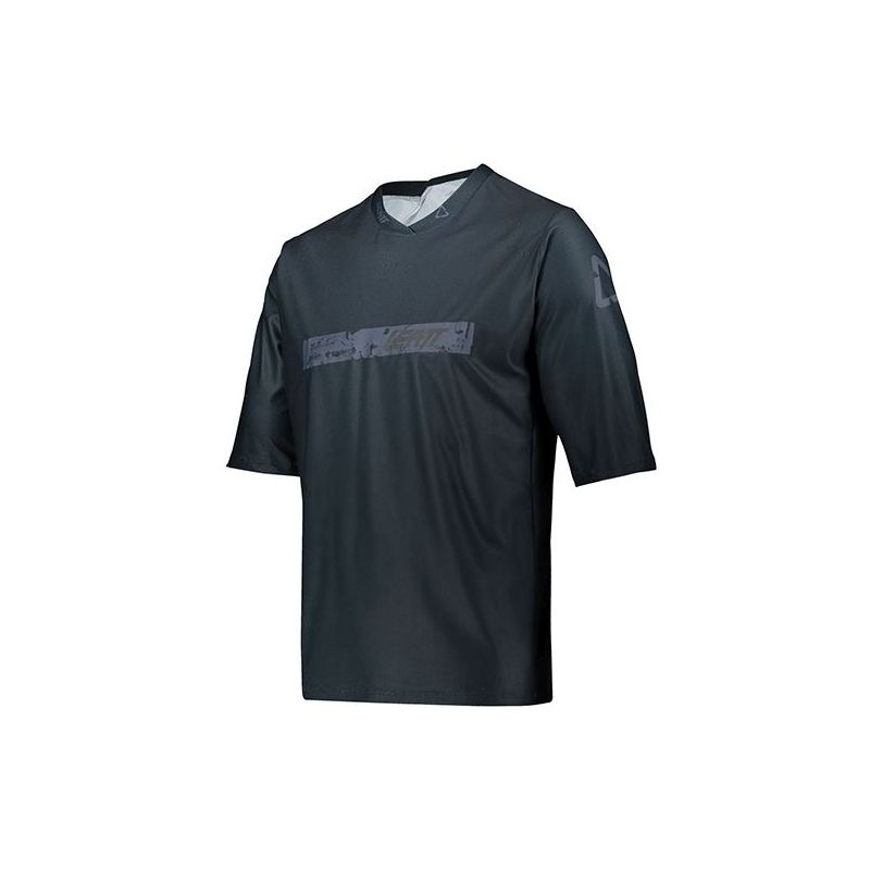 LEATT KOSZULKA ROWEROWA MTB 3.0 JERSEY BLACK KOLOR CZARNY ROZMIAR S