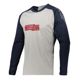 LEATT KOSZULKA ROWEROWA MTB 2.0 LONG JERSEY ONYX KOLOR BIAŁY/GRANATOWY ROZMIAR XS