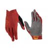 LEATT RĘKAWICE ROWEROWE (DAMSKIE) MTB 1.0 GRIPR GLOVE LAVA KOLOR BORDOWY ROZMIAR L