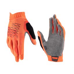 LEATT RĘKAWICE ROWEROWE (DZIECIĘCE) MTB 1.0 GRIPR GLOVE JUNIOR FLAME KOLOR POMARAŃCZOWY ROZMIAR L
