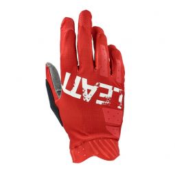 LEATT RĘKAWICE ROWEROWE MTB 1.0 GRIPR GLOVE CHILLI KOLOR CZERWONY ROZMIAR S