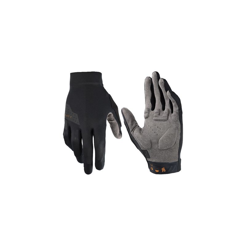 LEATT RĘKAWICE ROWEROWE MTB 1.0 BLACK KOLOR CZARNY ROZMIAR S