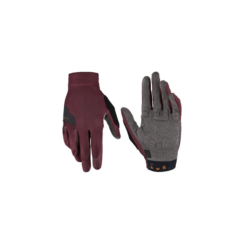 LEATT RĘKAWICE ROWEROWE MTB 1.0 MALBEC KOLOR FIOLETOWY ROZMIAR XL