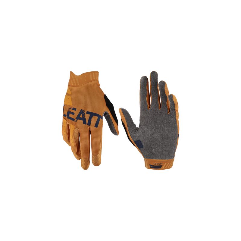 LEATT RĘKAWICE ROWEROWE MTB 1.0 GRIPR RUST KOLOR RDZAWY ROZMIAR S