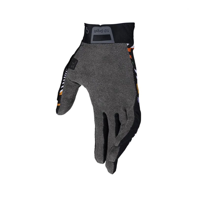 LEATT NOWOŚĆ RĘKAWICE ROWEROWE (DAMSKIE) MTB 1.0 GRIPR WOMEN GLOVE STRIPES KOLOR CZARNY/MULTICOLOR ROZMIAR XS