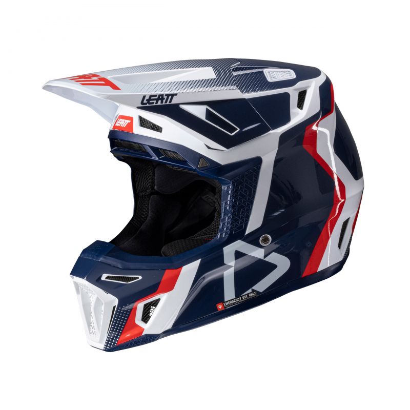 KASK Z GOGLAMI LEATT KIT MOTO 8.5 V25 ROYAL (53-54CM)