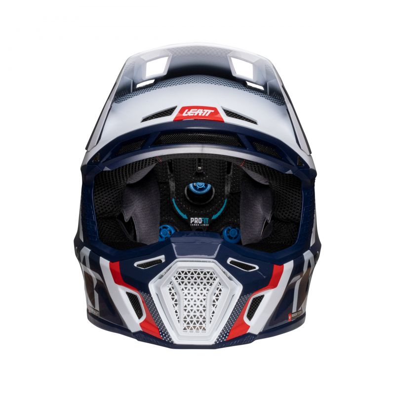 KASK Z GOGLAMI LEATT KIT MOTO 8.5 V25 ROYAL (53-54CM)