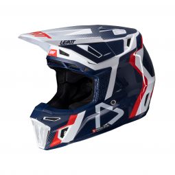 KASK Z GOGLAMI LEATT KIT MOTO 8.5 V25 ROYAL (63-64CM)