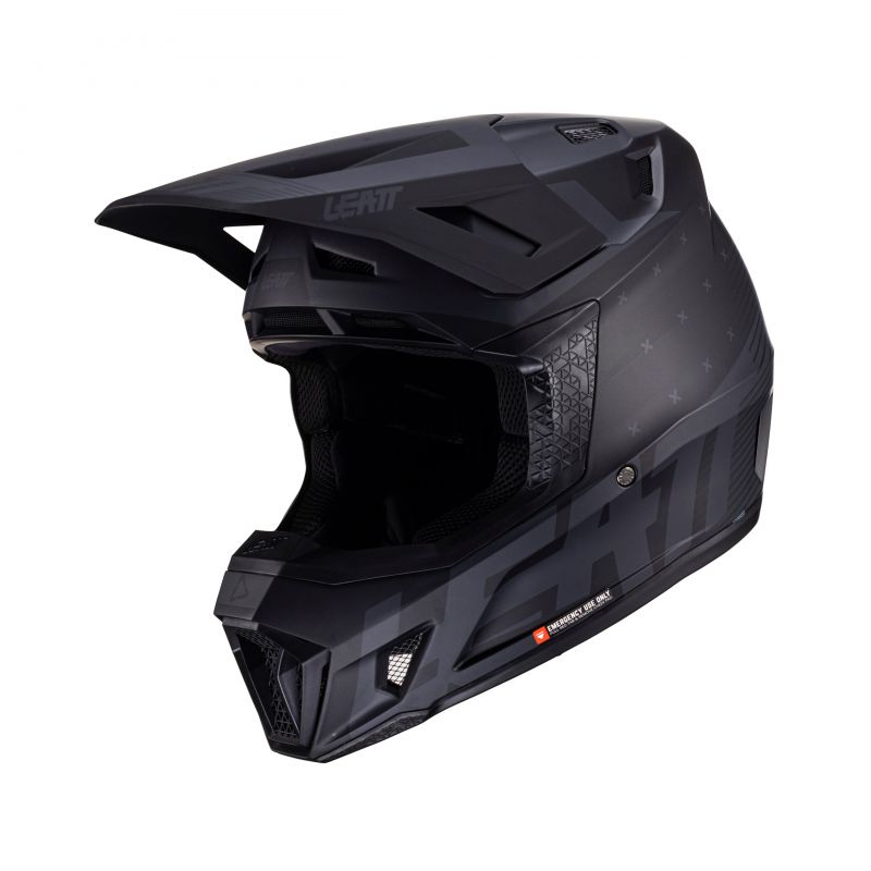 KASK Z GOGLAMI LEATT KIT MOTO 7.5 V24 STEALTH (53-54CM)