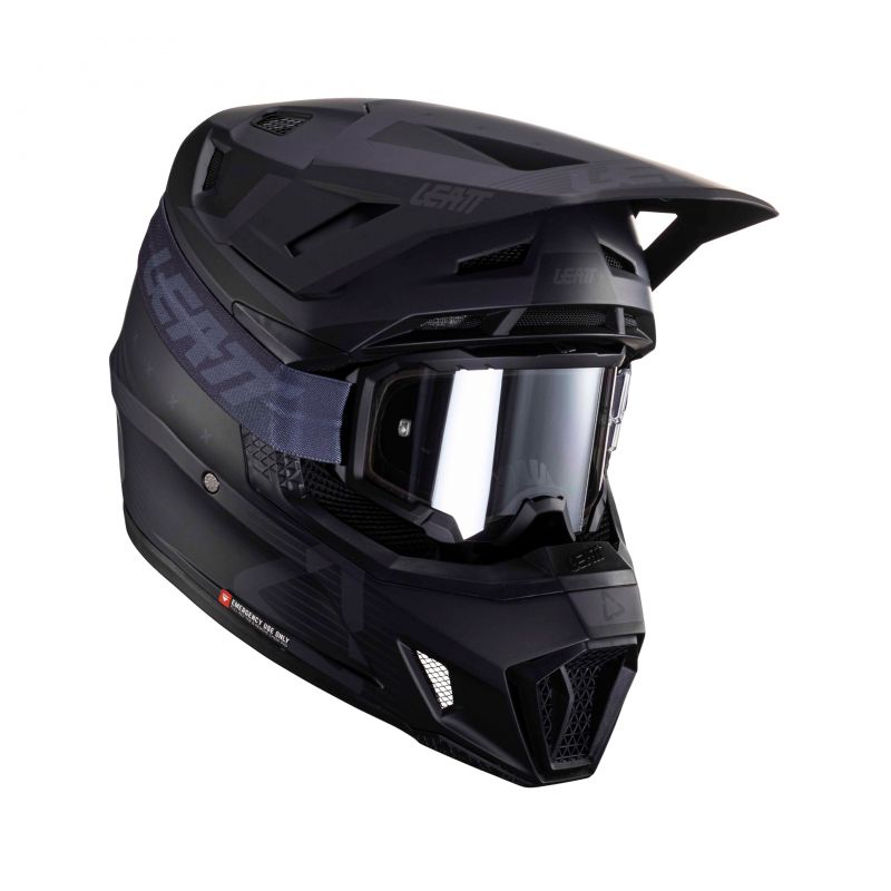 KASK Z GOGLAMI LEATT KIT MOTO 7.5 V24 STEALTH (53-54CM)