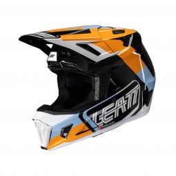 KASK Z GOGLAMI LEATT KIT MOTO 7.5 V25 ORANGE (63-64CM)