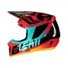 KASK Z GOGLAMI LEATT KIT MOTO 7.5 V25 RED (53-54CM)