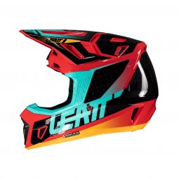 KASK Z GOGLAMI LEATT KIT MOTO 7.5 V25 RED (63-64CM)