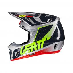 KASK Z GOGLAMI LEATT KIT MOTO 7.5 V25 STEEL (63-64CM)