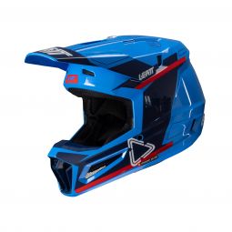 KASK Z GOGLAMI LEATT KIT MOTO 3.5 V25 ROYAL (63-64CM)