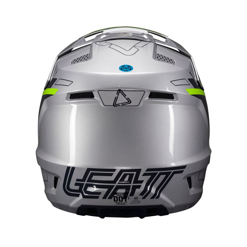 KASK Z GOGLAMI LEATT KIT MOTO 3.5 V25 STEEL (53-54CM)