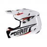 KASK Z GOGLAMI LEATT KIT MOTO 3.5 V25 WHITE (53-54CM)